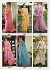 Tatva Vol 02 By Kashvi Gold Crush Designer Party Wear Sarees Wholesale Shop In Surat